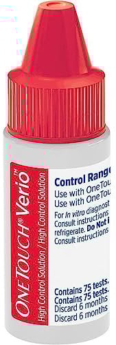 OneTouch Verio Control Solution, High, .13 fl oz by One Touch Ultra