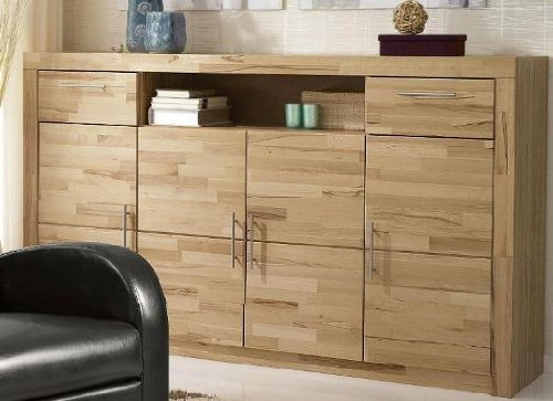 Möbeldesign Team 2000 GmbH Highboard Anrichte Kommode Sideboard Kernbuche teilmassiv geölt 3442-10