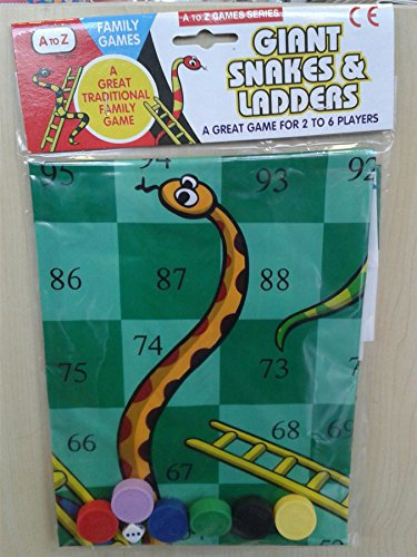 Giant Snakes and Ladders Game