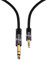 IBRA 3.5mm to 6.35mm TRS Stereo Mini Jack to Jack HiFi Cable for Laptop, Home Theater and Amplifiers - 0.5M