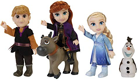 Disney Frozen 2 x 15,2 cm kleine Schlüsselfiguren, Geschenk-Set, 211401, Bunt