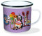 Trötsch Der kleine Maulwurf Emaille Becher Torte: in Geschenkverpackung: Kaffeetasse Teetasse Geschenkidee Geschenk Tasse Emaillebecher