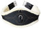 Kentucky - Lammfell Gurt Anatomisch Schwarz 135 cm