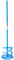 Toolty TLTY-1010,Paddle per miscelazione italiana, 80x400x7 mm,ESAGONALE,Miscelatore verniciato, frusta, agitatore,Positivo a 2 lame,per intonaco, gesso, adesivi, cemento, colla, vernice, fai da te