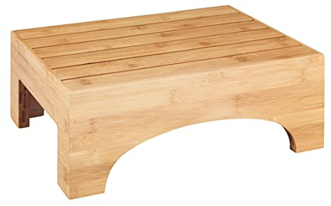 WENKO Badschemel Bambusa aus Bambus