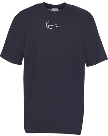Karl Kani Herren KKMQ22001NVY Small Signature Tee