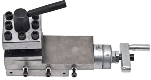 Strumento per tornio con morsetto post, cambio rapido a 2 vie Mini 50x50mm, per 0618 7inx10in 12in 14in