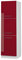 Vicco Herdumbauschrank Fame-Line, Herdschrank, Bordeaux Hochglanz/Weiß, 60 cm