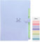SKYDUE Dokumentenmappe A4, Fächermappe A4 Mit Fäche, Postmappe Ordnungsmappe A4, Ordnungsmappe 4 Für Zuhause, Büro, Schule Und Auf Reisen(Lila), 5 Tasche
