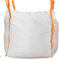 Bigbag 90x90x90cm weiß mit Gelber Schlaufe 1000kg für Gartenpflege, Schuttentsorgung Kies Miscanthus Neuware