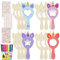 12 Stück Einhorn Basteln, DIY Holzspiegel Handwerk für Kinder, Einhorn Spiegel Holz Basteln Kindergeburtstag Holzspiegel, Mini Holz Einhorn Spiegel, Einhorn Kindergeburtstag Mitgebsel Geschenk Party