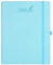 BEZEND Terminplaner 2024 2025, 18 Monate (Juli 24-Dez25) [Himmelblau] 21,6 x 27,9 cm, akademischer Jahresplaner, Tages-, Wochen- und Monatskalender mit Stifthalter, veganes Leder, Hardcover