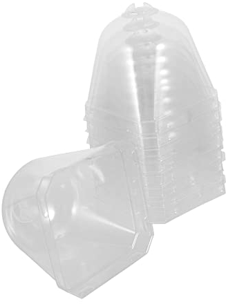 Sosoport Abdeckung Für Blumentöpfe Pflanzendecken Frostschutz Glockenabdeckungen Für Pflanzenglockenschutz Kleiner Pflanzenschutz Mini Gewächshaus Sonnenhut Plastik Winter Sämlingstopf Baby