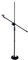 keepdrum MS096 Mikrofonständer Rundsockel + MSA067 Mikrofonarm zum Anbringen von Mikrofon/Tablet/Handy-Halterung