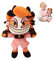 Hazbin Hotel Peluche, Hazbin Hotel Plush, Cute Alastor Peluche, Hazbin Hotel Alastor Plushie para Niños y Niñas, Regalos para niños y Adultos fanáticos del Juego (Witch)