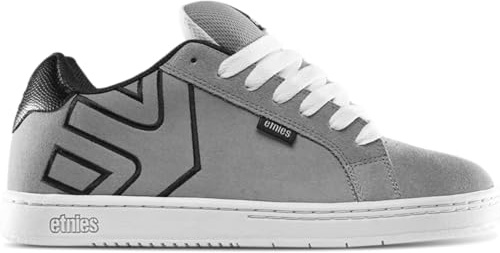 Etnies Herren Fader Skate Shoe, Light Grey/Black, 46 EU
