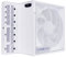 Lian Li Edge Series - Fuente de alimentación modular completa de 850 W - Gold-ATX 3.1-PCIE 5.1-Diseño en forma de L para carcasa de doble cámara - Sin USB/concentrador de ventilador - Blanco