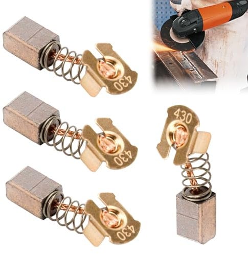 4PCS Carbon Brush Metal CB430 for Makita Grinder 18V Provides Stable Power Transmission Ensures High Performance Brush for Makita Angle Grinder Enhances Efficiency and Reduces Motor Wear