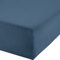 Erwin Müller Boxspringbett-Spannbettlaken Freising Elasthan-Jersey-Stretch - Rauchblau Größe 180x200 cm - 200x220 cm - dehnbar, antipilling, bügelfrei, Rundumgummi