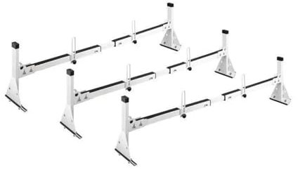 Barras Techo Baca Coche Portaequipajes Para Escalera Techo Universal Ajustable Longitud 52-64/34,6-56,7 Portaequipajes Para Escalera Furgoneta Con Topes Escalera 661 Libras Portaequipajes Barras