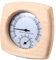 KONTONTY 1 Termómetro Para Sauna Medidor De Temperatura Y Humedad Higrómetro Accesorios Para Sauna Higrómetro Medidor De Temperatura Madera Beige
