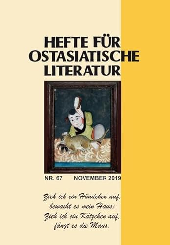 Hefte für ostasiatische Literatur 67: November 2019