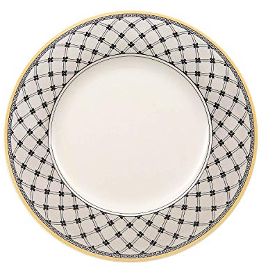 Villeroy & Boch 10-1069-2610 Assiette Plate Porcelaine Jaune 29,2 x 29,2 x 8,5 cm 1 Assiette