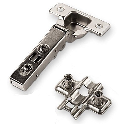 30 X Pack of Soft Slow Close Kitchen Cabinet Door Hinges