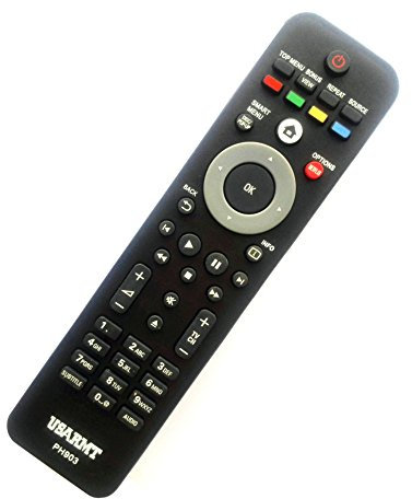Philips Universal TV&DVD Blu-ray Player Remote Fit for 99% Philips Plasma LCD LED TV & DVD Blu-ray Player. No Need to Set up, Easy to USE!