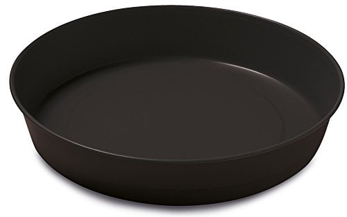 Guardini, Tortiera liscia Ø 28 cm, Acciaio con rivestimento antiaderente, Nero, Made in Italy, Linea Gardenia