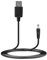 Cable de alimentación USB a CC USB 2.0 A tipo macho a 5.5 x 2.1 mm DC 5 V enchufe barril conector cable de carga 100 cm