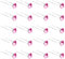 ZOUIQSS 20 Pack (Rose) Épingles à Cheveux en Strass Pinces à Cheveux en Cristal pour Mariée Mariage Femmes Accessoires de Bijoux de Cheveux, avec Récipient Transparent