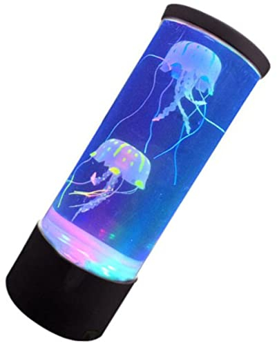 DOITOOL Gelee-nachtlicht Quallenlampe Meerestier Lavalampen Für Erwachsene Fisch-kinderzimmerleuchte Lampe Stimmungslampe Lebensechte Lampe Kinder Nachtlicht Acryl Led Braten