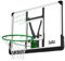 Salta Center - Basketballbrett Wandmontage - Basketballkorb mit Dunkring - für Kinder und Erwachsene - Outdoor - Schwarz