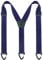 JEMYGINS Herren Outdoor Hosenträger Y-Typ längenverstellbar mit Dreieckige Anti-Rutsch-Schnalle Navy blau