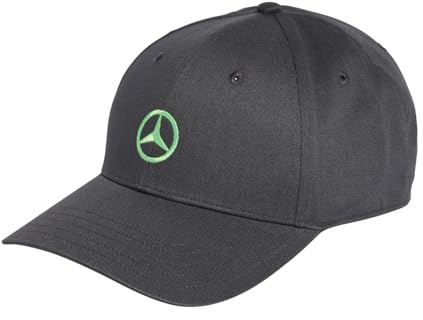 adidas Unisex Mercedes - AMG Petronas Formula ONE Team Fan Cotton Cap, DGH Solid Grey, XL