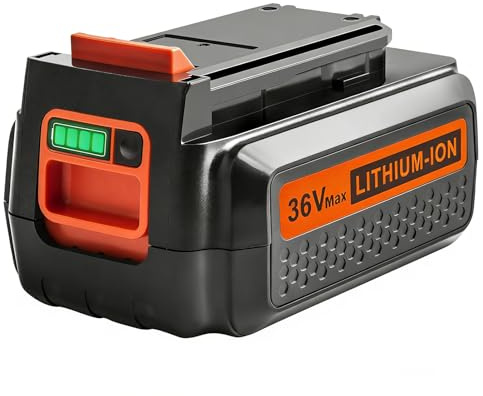 LBXR36 Batterie de Remplacement pour Black et Decker 36V Batterie BL20362 BL2536 LBXR36 LBX1540 LBX2540 LBX2040 LBX36 BL2536-XJ BL20362-XJ