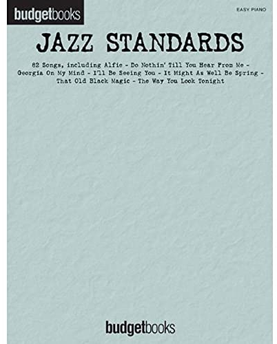 Jazz Standards: Easy Piano (BudgetBooks)