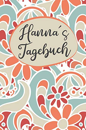 Hannas Tagebuch: Personalisiertes Tagebuch- 120 Seiten - A5 - Ein Tagebuch ist dazu da seine Ängste, Wünsche oder tiefsten Geheimnisse aufzuschreiben. ... über die man nicht mit anderen sprechen ka