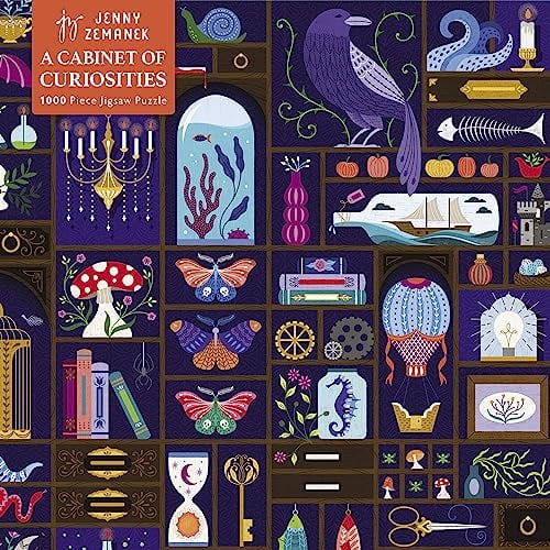 Adult Jigsaw Puzzle: Jenny Zemanek: A Cabinet of Curiosities: 1000-Piece Jigsaw Puzzles