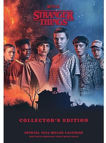 Stranger Things 2024 Special Edition Calendar, Official Product: With Detachable Artwork For Framing