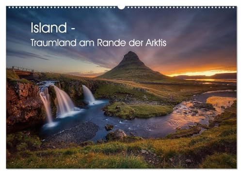 Island - Traumland am Rande der Arktis (Wandkalender 2026 DIN A2 quer), CALVENDO Monatskalender: Faszinierende Bilder von ursprünglichen Landschaften (CALVENDO Natur)