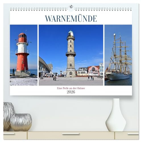 WARNEMÜNDE (hochwertiger Premium Wandkalender 2026 DIN A2 quer), Kunstdruck in Hochglanz: Bilder von einem das ganze Jahr über wunderschönen Ostseebad (CALVENDO Orte)