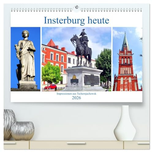 Insterburg heute - Impressionen aus Tschernjachowsk (hochwertiger Premium Wandkalender 2026 DIN A2 quer), Kunstdruck in Hochglanz: Sehenswürdigkeiten ... Stadt Insterburg (CALVENDO Orte)