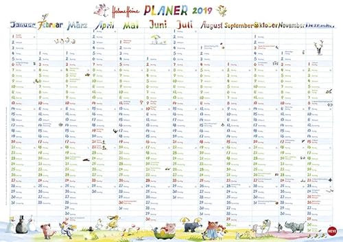 Helme Heine Posterplaner - Kalender 2019