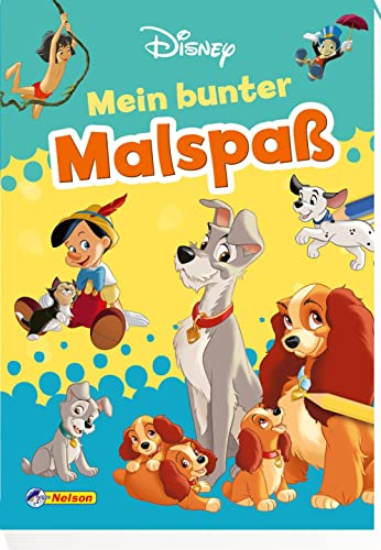 Disney Kreative Beschäftigung: Mein bunter Malspaß: Block mit über 60 Ausmalbildern