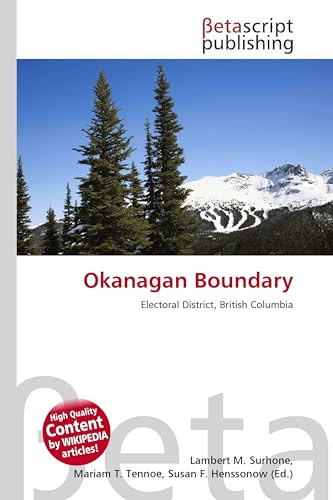 Okanagan Boundary: Electoral District, British Columbia