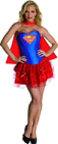 DC Comics Secret Wishes Supergirl Korsett und Tutu Kostüm