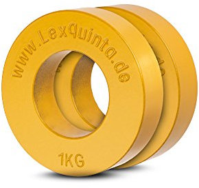 Lex Quinta Fractional Plate 2 x 1kg - 1 Paar - Für 50mm Hanteln