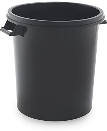 CUBO DE BASURA 50L CON ASAS, SIN TAPA, IDEAL PARA ESPACIOS COMUNITARIOS
